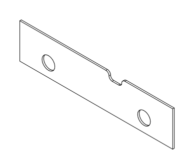 1/16"x1"x6" Shim