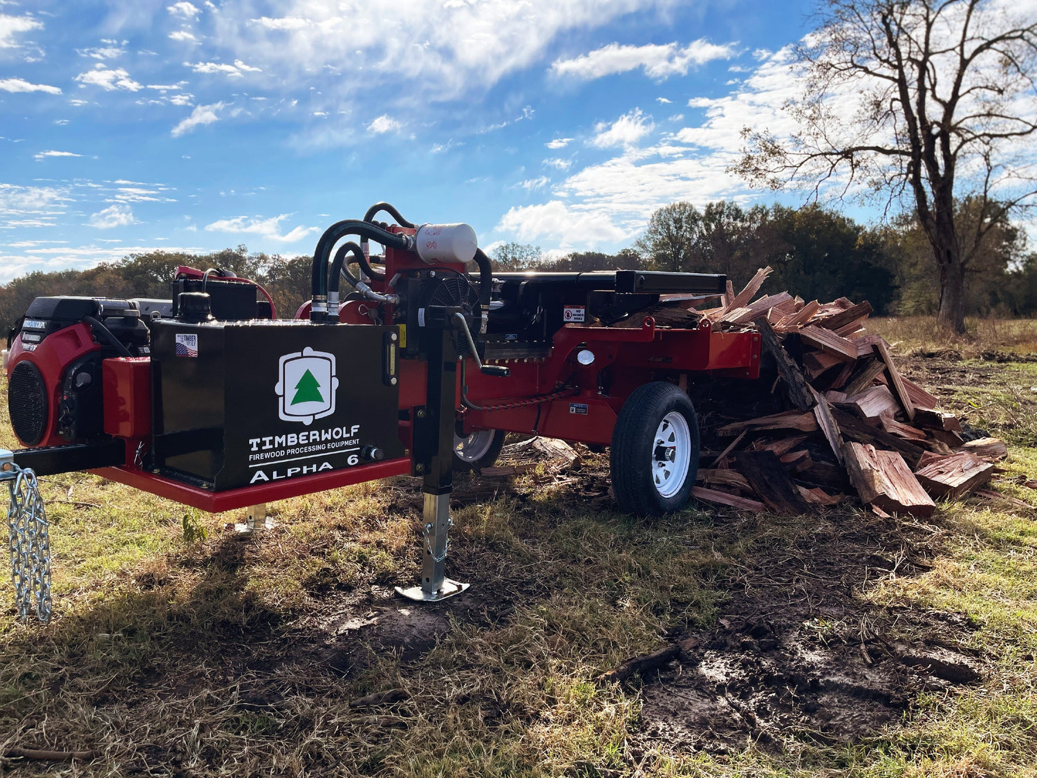 High Cord-Output Firewood Splitter