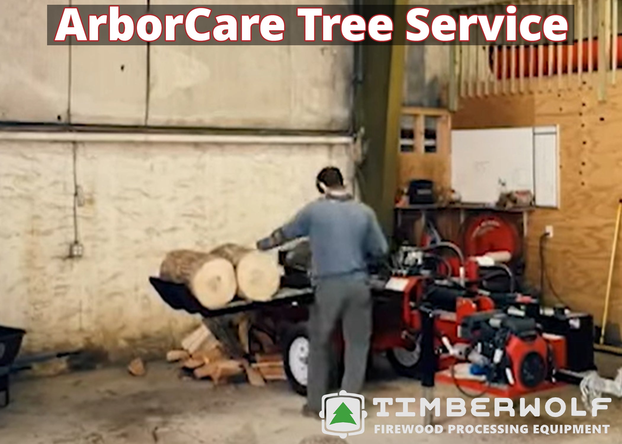 Load video: Arbor Care Tree Service x Timberwolf