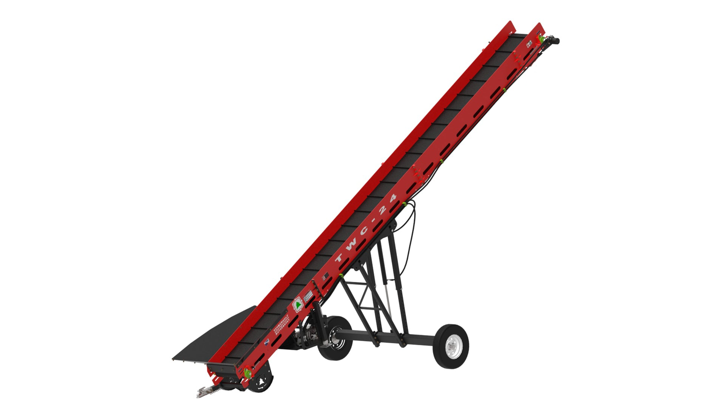 Timberwolf Firewood Processing Equipment TWC-24 Firewood Conveyors.