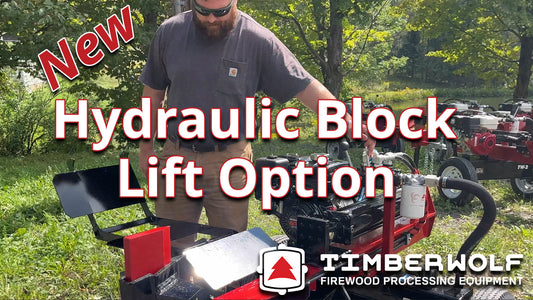 Timberwolf’s New Hydraulic Log Lift Option for the TW-2
