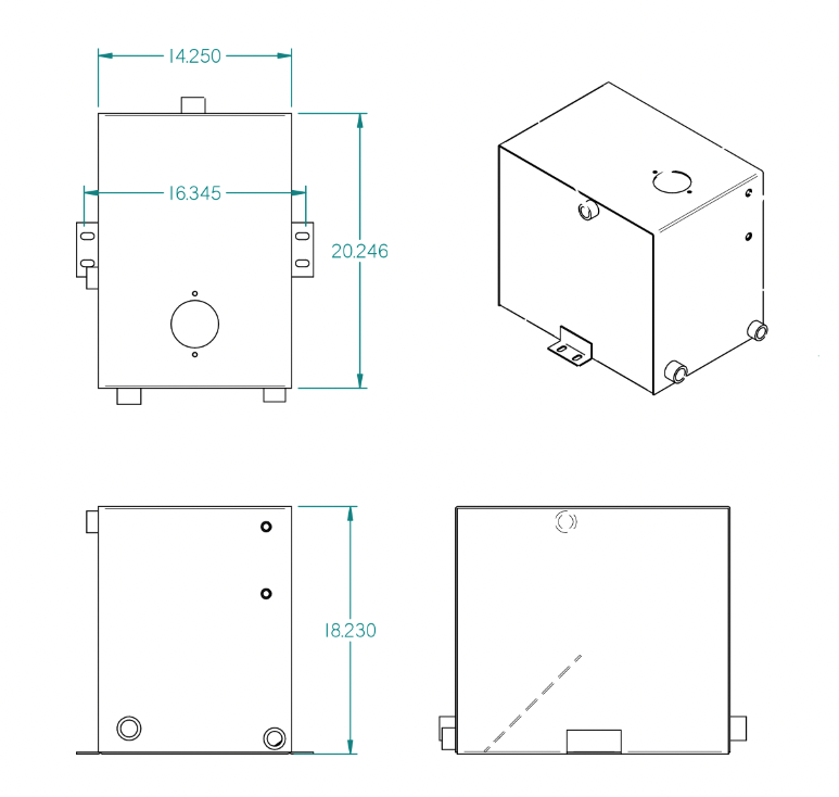 TW-6 Hydraulic Tank