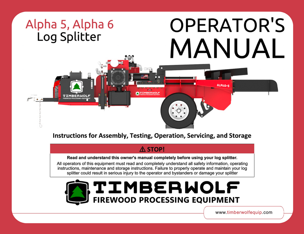 Owners Manuals – Timberwolf Firewood Processing Equipment