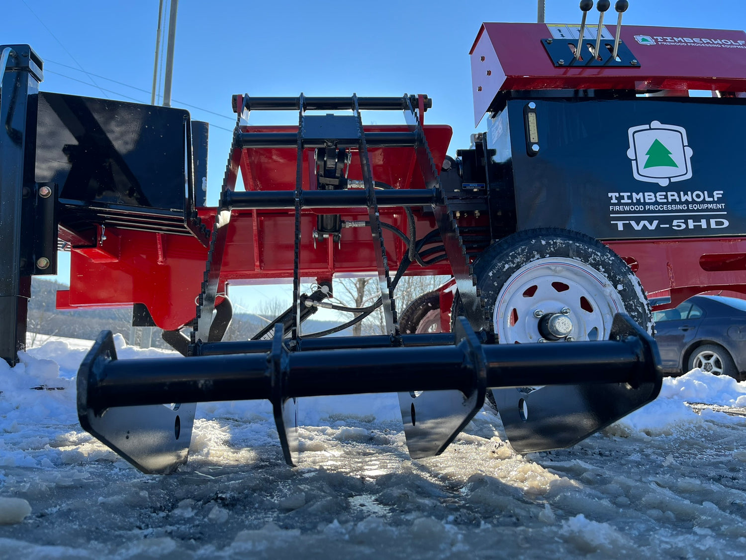 Hydraulic Log Lift Wood Splitter