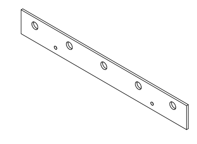 1/8"x1"x12" Shim