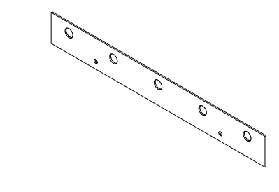 1/16"x1"x12" Shim