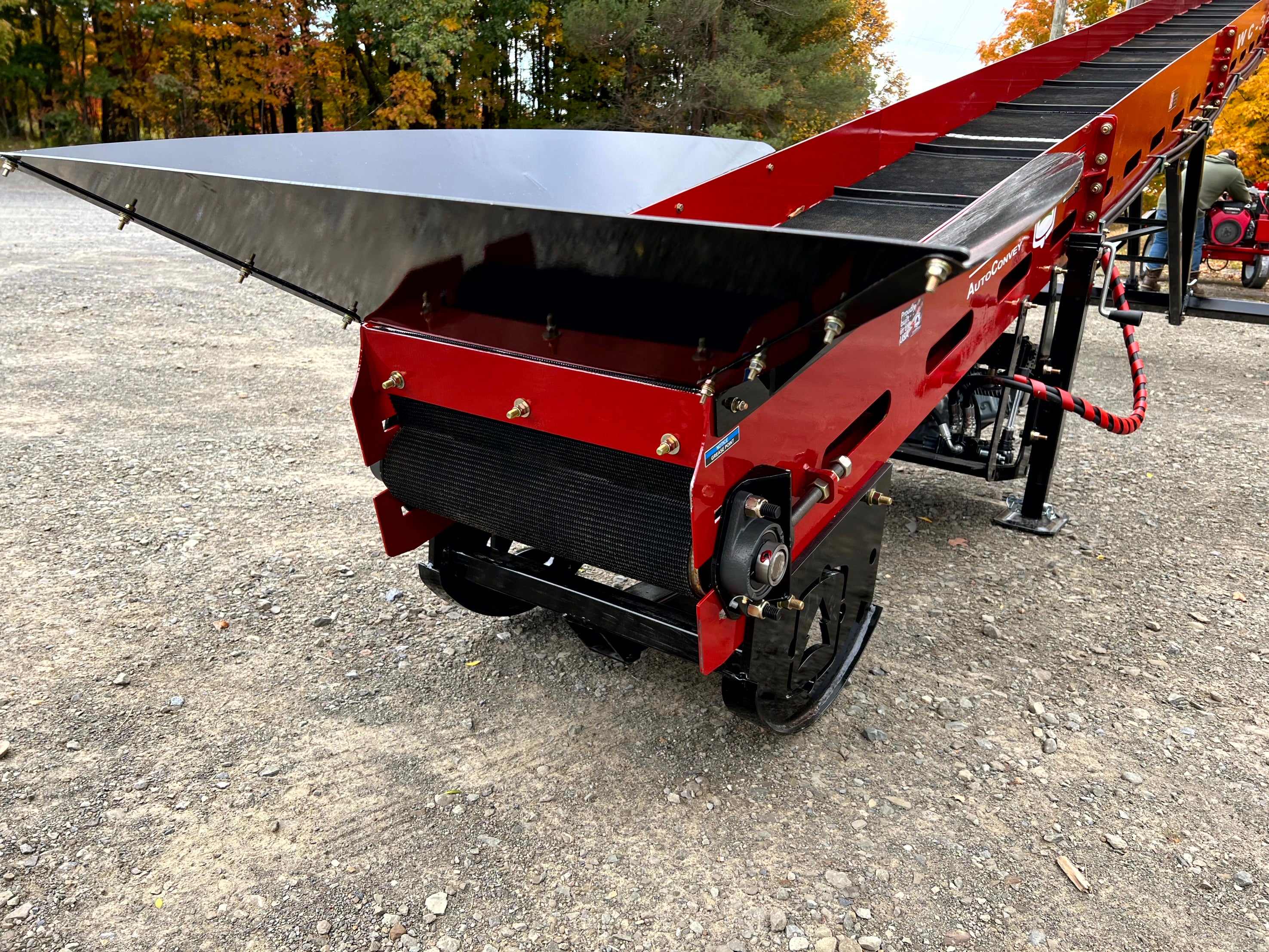 Long Commercial Firewood Conveyor 