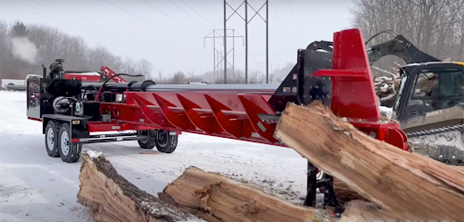 Diesel Wood Splitter