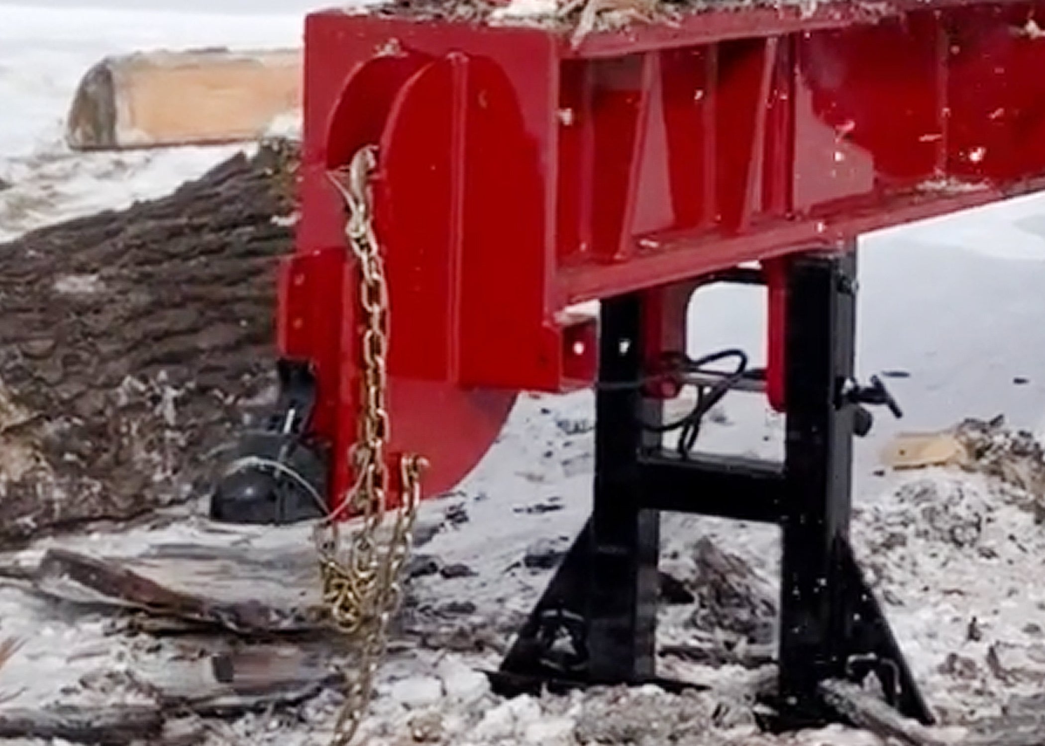 Ball Hitch Log Splitter