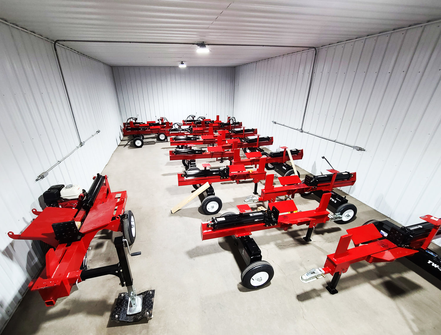 Timberwolf Firewood Processing Equipment Firewood Log Splitters Painting
