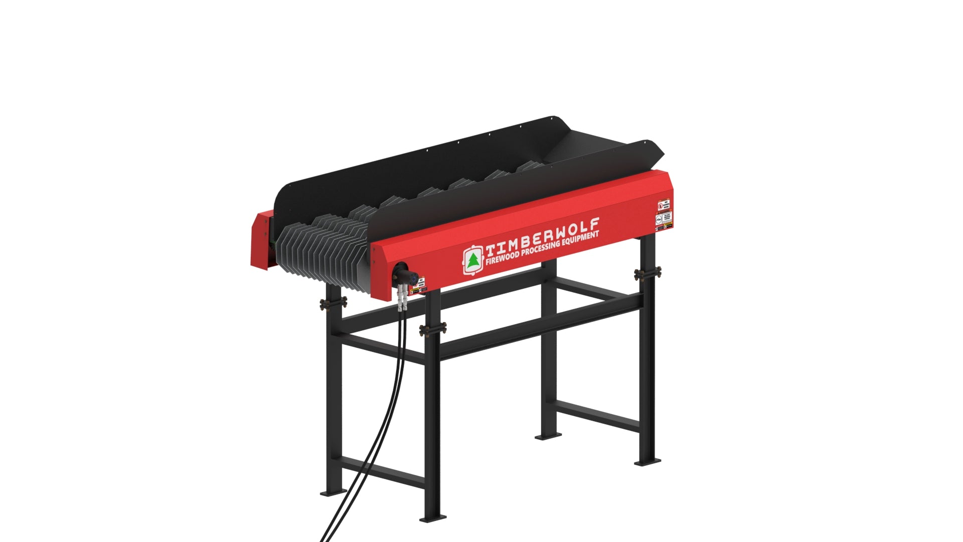 Timberwolf Firewood Processing Equipment AutoFine Wood Cleaner Conveyor.