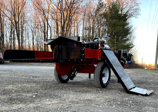 Timberwolf Box Wedge Alpha 6 Firewood Splitter | Commercial Box Wedge Log Splitter ...