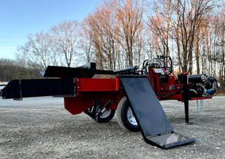 Timberwolf Box Wedge Alpha 6 Firewood Splitter | Commercial Box Wedge Log Splitter ...