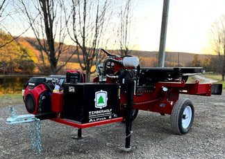 Alpha 6 Firewood Splitter | Commercial Box Wedge Log Splitter ...