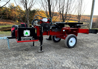 Alpha 6 Firewood Splitter | Commercial Box Wedge Log Splitter ...