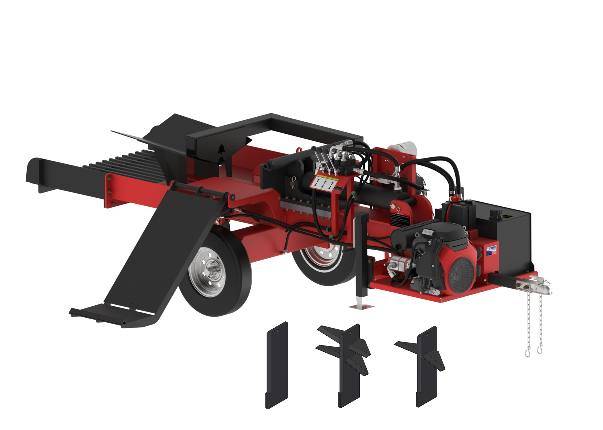 Timberwolf Firewood Processing Equipment Alpha 6 Firewood Splitters.